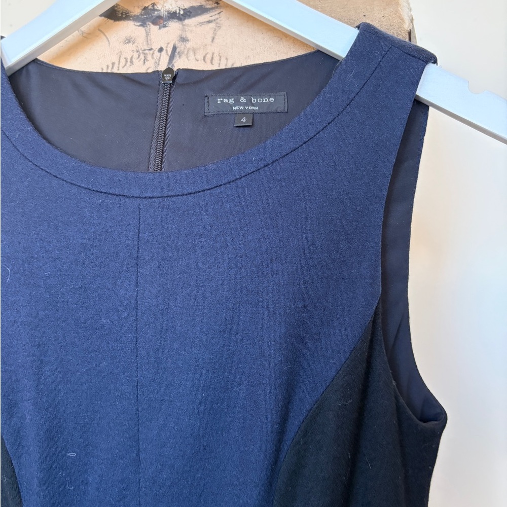 Rag & Bone Midnight Blue Sleeveless Top